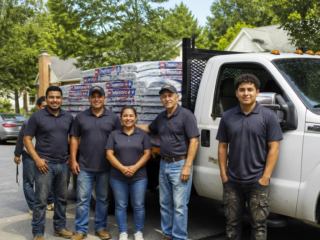 Virginia Roof Contractor team