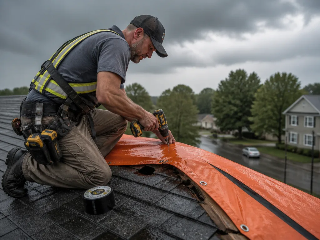 Emergency Roof Tarping